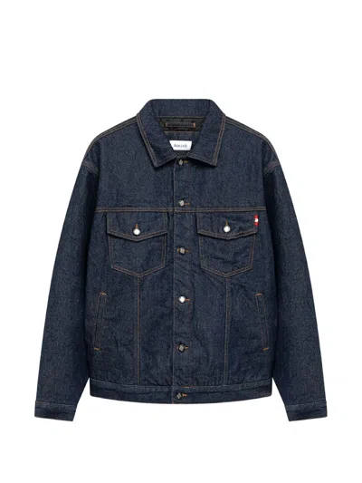 Amish Button-up Denim Jacket In Multi