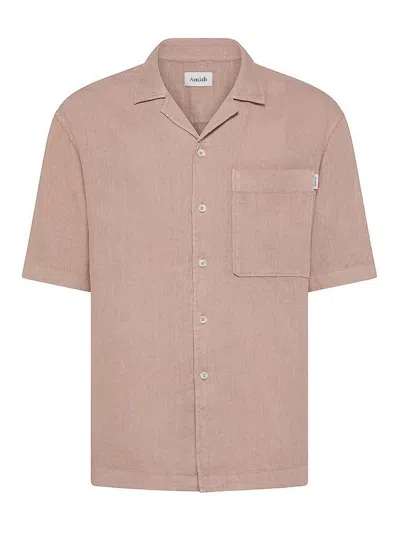 Amish Camisa - Color Carne Y Neutral