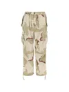 Amish Camouflage-print Drawstring Cargo Pants In Multi