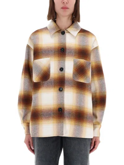 Amish Cotton Overshirt In Multi