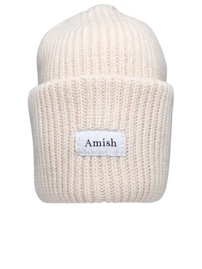 Amish Cream Wool Blend Cap