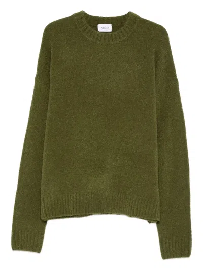 Amish Crew-neck Sweater In Green