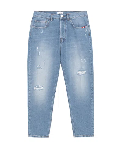 Amish Damaged Jeans In Blue