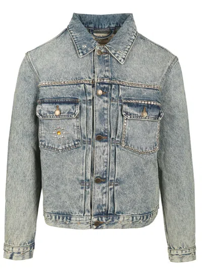 Amish Dan Sablon Jackets Blue