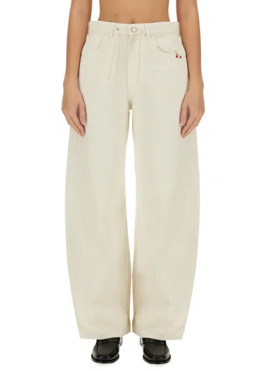 Amish Danielle Jeans In White