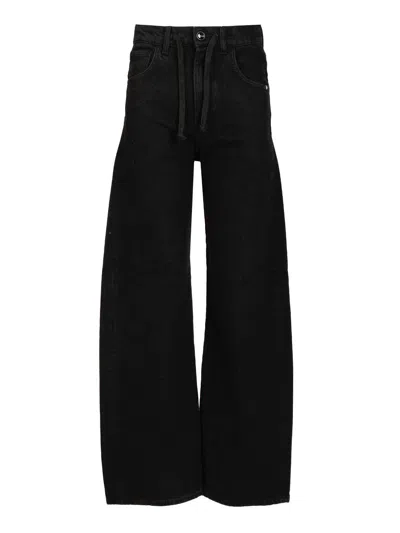 Amish Danielle Woman  Denim Black Dark Stone Jeans Black