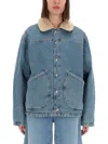 Amish Denim Jacket In Blue