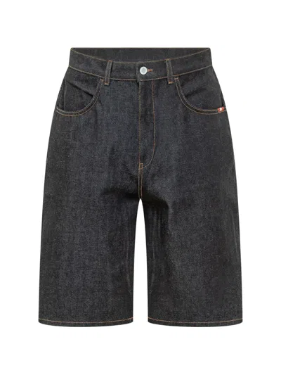 Amish Denim Shorts In Black