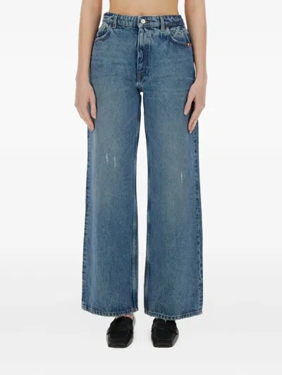 Amish Distressed Cotton Jeans