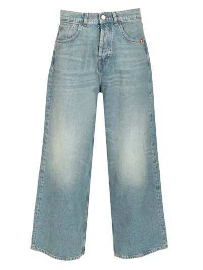 Amish Huge Hurricane Jean Jeans Blue