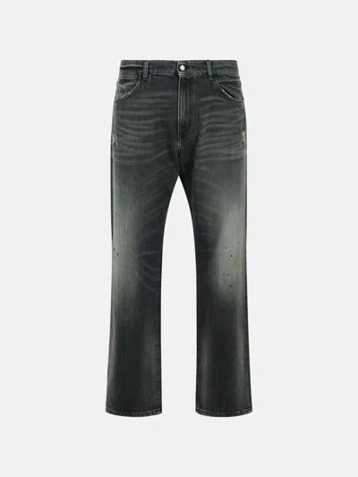 Amish 'james' Black Cotton Jeans
