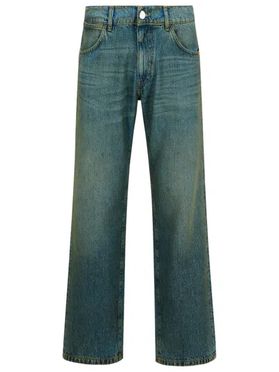 Amish 'james' Blue Denim Jeans