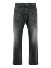 Amish James Distressed Regular Jeans In Black