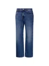 Amish Belt Loop Jeans In Blue