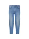 Amish Belt Loop Jeans In Blue