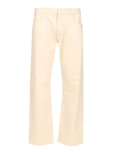 Amish James Jeans White