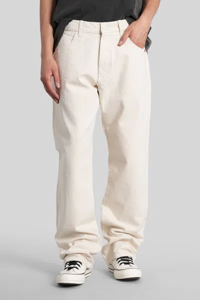 Amish James  Jeans In White
