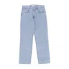 Amish James Recycled Denim Broken Bleached Men's Jeans In Broken Bleached