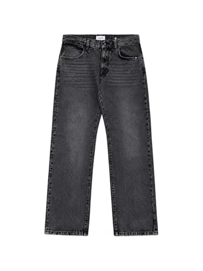 Amish James Washed Jeans In Gray