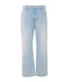 Amish Belt Loop Jeans In Blue