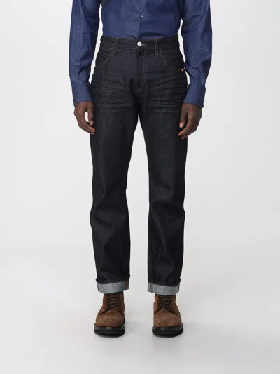 Amish Jeans  Men Color Brown In Blue