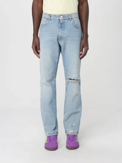 Amish Jeans  Men Color Denim