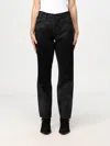 Amish Jeans  Damen Farbe Schwarz In Schwarz