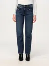 Amish Jeans  Woman Color Denim In Denim