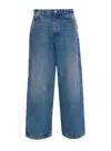 Amish Denim Wide Jeans In Blue