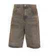 Amish Tommy Trousers Grey In Blue