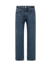 Amish Jeremiah Straight Jeans In Blue
