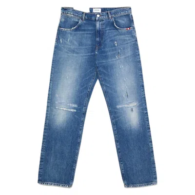 Amish Jeans Jeans  James Denim Nip & Tac - Denim In Blue