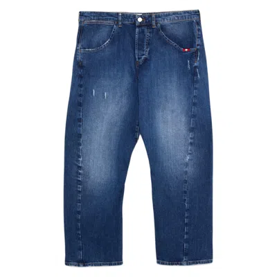 Amish Jeans Jeans  Twist Slub Denim Rush - Denim In Blue