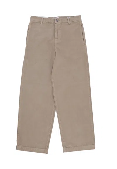 Amish Jeans Man Chino Jason Mud Grey In Gray