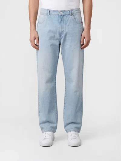 Amish Jeans Men Color Blue 1