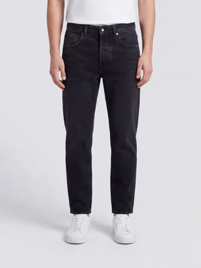 Amish Jeans Men Color Black