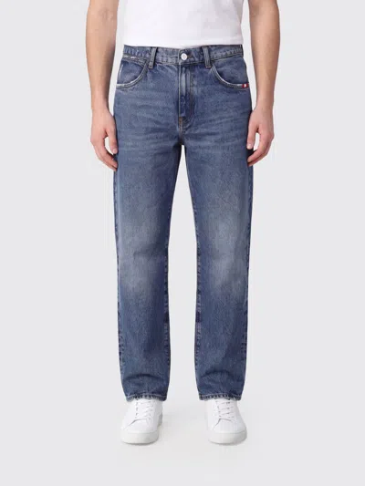 Amish Jeans Men Color Blue