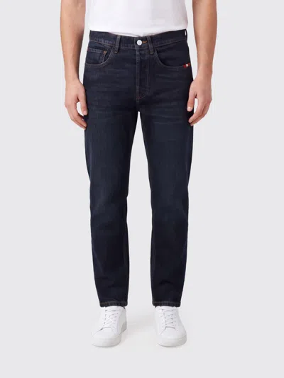Amish Jeans Men Color Blue