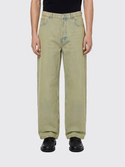 Amish Jeans Men Color Blue In Green