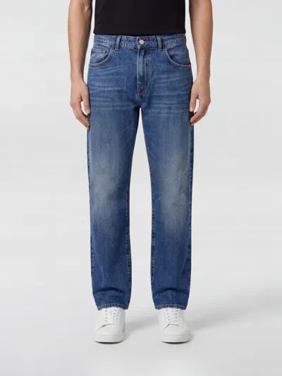 Amish Jeans Men Color Blue In Multi