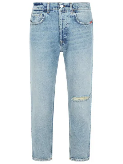 Amish 'jeremiah' 70's' Light Blue Denim Jeans