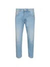Amish Jeremiah Belt-loop Jeans In Blue