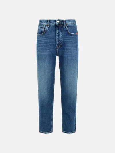 Amish 'jeremiah' Blue Cotton Jeans
