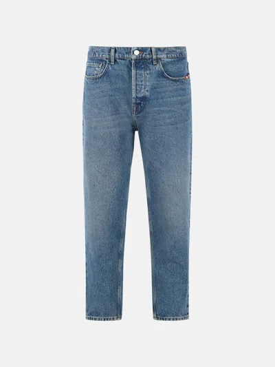 Amish 'jeremiah' Blue Cotton Jeans