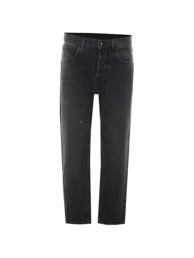 Amish Jeremiah Straight-leg Jeans In Transparent