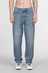 Amish Jeremiah Straight Denim Jeans In Blue