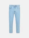 Amish 'jeremiah' Light Blue Denim Jeans In Light Blue