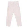 Amish Jeremiah Men's Long Trousers Ecru In Ecru
