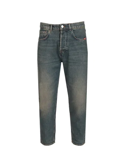 Amish Jeremiah Pocket Jeans In Blue