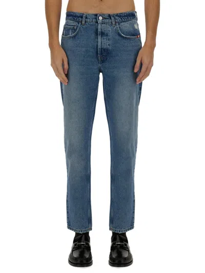 Amish Jeremiah Relaxed Fit Jeans In Blue